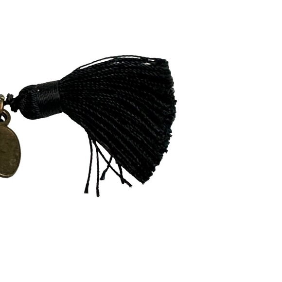 Zacasha Hamsa Hand & Amber Glass Bead Bracelet Hand Knotted Silk Cord Protection - Picture 5 of 10